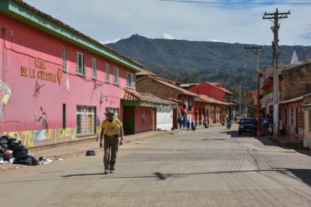Main street of Raquira